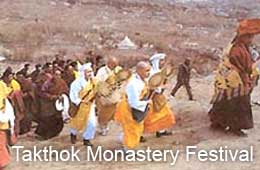 Takthok Monastery Festival Tour