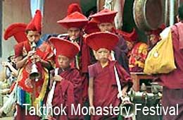 Takthok Monastery Festival Tour