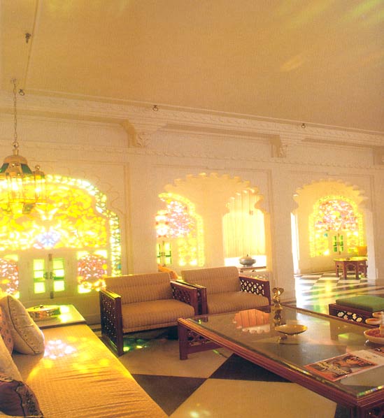 Guest Waiting Room of Hotel Lake Palace Udaipur