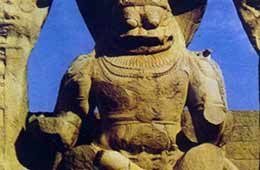 Ugra Narasimha Statue Hampi