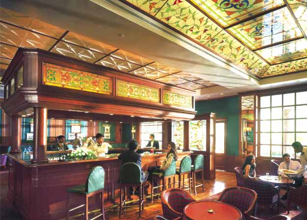 Bar at Oberoi Hotel Bangalore