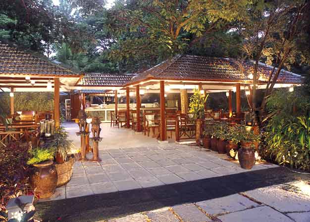 Garden Canteen at Oberoi Hotel Bangalore