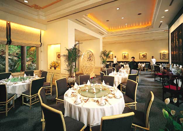 Restaurant of Oberoi Hotel Bangalore