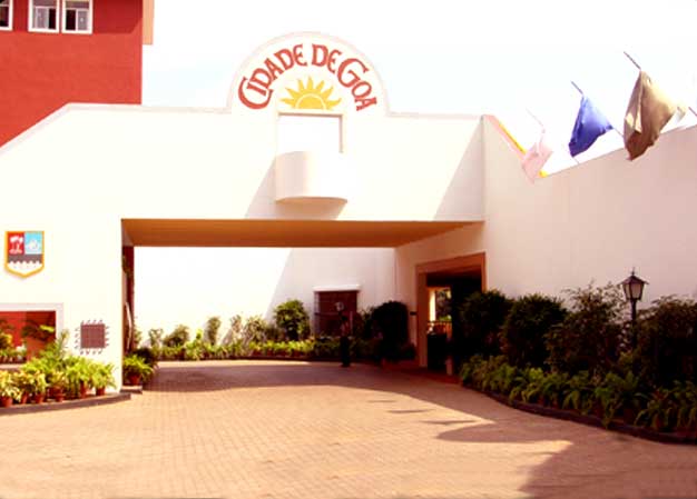 Main Entrance of Cidade de Goa Resort