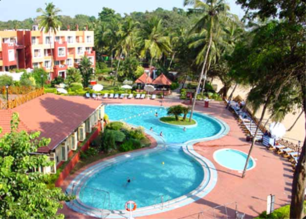 View from Balcony of Cidade de Goa Resort