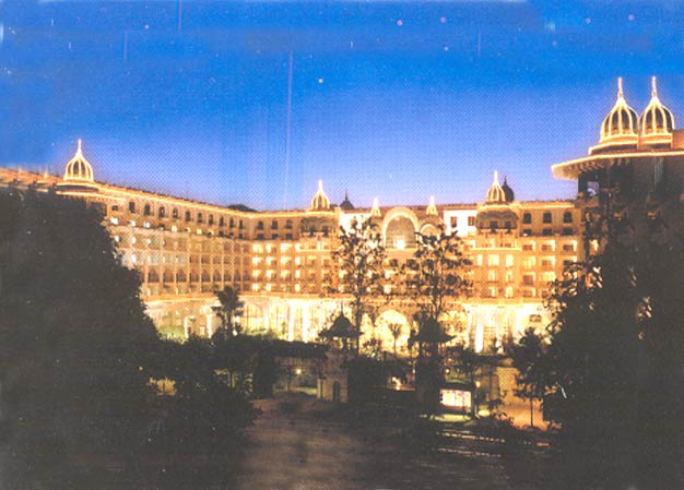 Night View of Leela Palace, Goa
