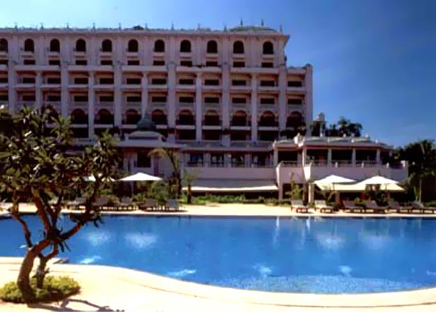 Swimming Pool at Leela Palace, Goa