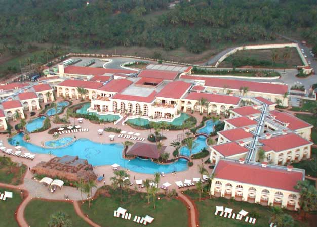 Arial View at Leela Palace, Goa
