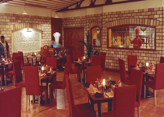 Indian cuisine restaurant at Radisson White Sands Resort, Goa