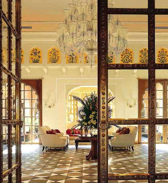 Main Entrance at Raj Vilas, Jaipur