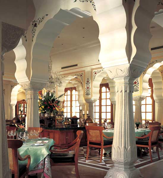 Restaurant of Raj Vilas, Jaipur