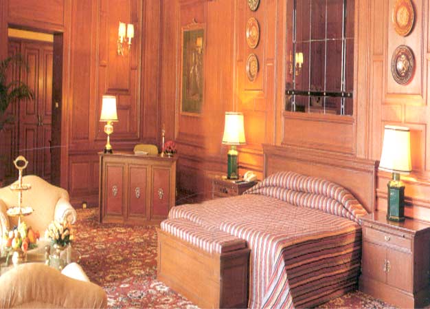 Bedroom of Rambagh Palace, Jaipur