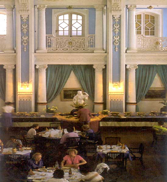 Restaurant at Lalitha Mahal Palace Hotel, Mysore