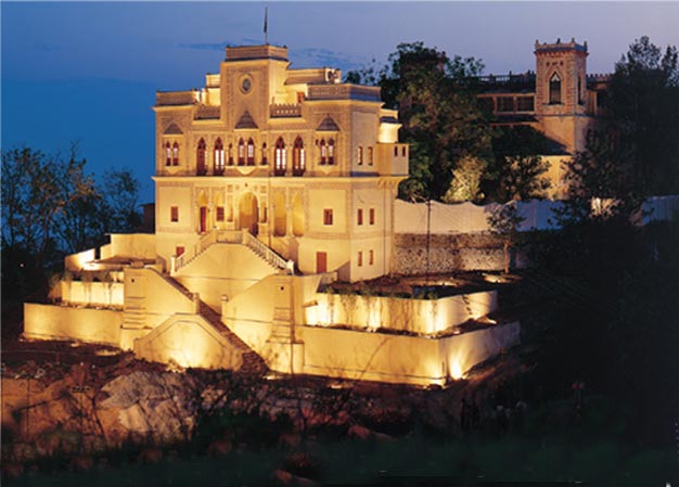 Night View of Ananda in the Himalayas, Narendra Nagar