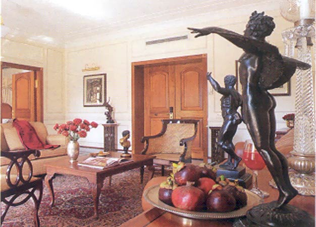Private Suite of Imperial hotel, New Delhi