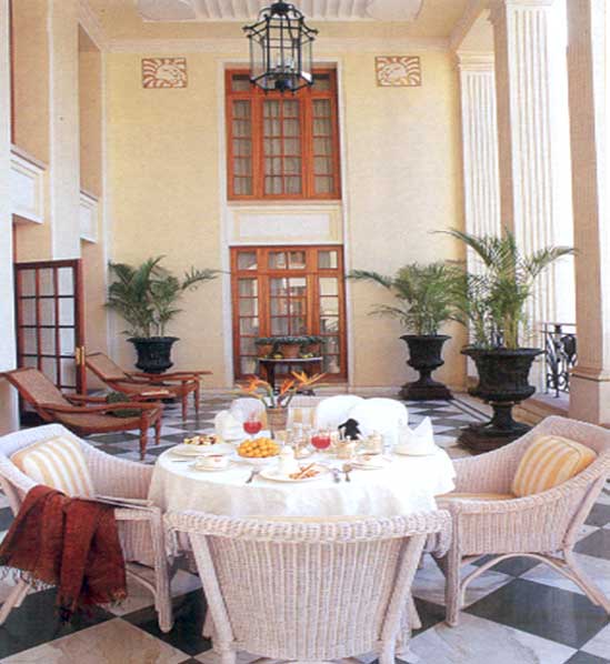 Restaurant Lounge of Imperial hotel, New Delhi