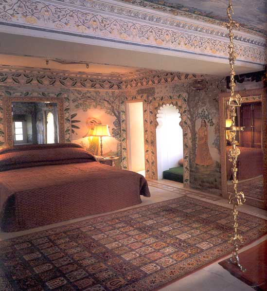 Room of Hotel Lake Palace Udaipur